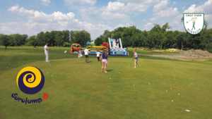 Dzień dziecka i dzień golfa organizowany przez eurojump.pl mikołów